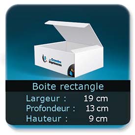 Emballage (Coffret, Boîte, carton, colis et etuis) 19 x 13 x 9 cm - Largeur de 19 Cm - Profondeur 13 Cm - Hauteur de 9 Cm
