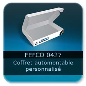 Emballage (Coffret, Boîte, carton, colis et etuis) Automontable - FEFCO 0427