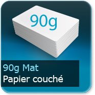 Dépliants / Plaquettes 90g Mat Couché