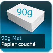 Flyers 90g couché mat