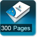Impression livre couleur 300 Pages