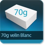 Enveloppes Standard 70g Velin Blanc