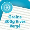 Cartes de visite 300g Grains Rives Vergé