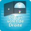 CD DVD Gravure & Packaging CD à droite
