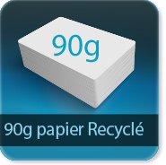 Enveloppes Recylé 90g  Blanc recyclé