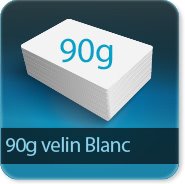 Enveloppes Supérieure 90g Velin Blanc   Interieur sécurisé tramé bleu