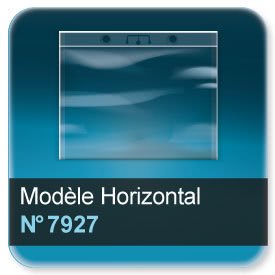 Cartes de visite Modèle horizontal n7927
