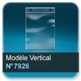 Cartes de visite Modèle vertical n7926